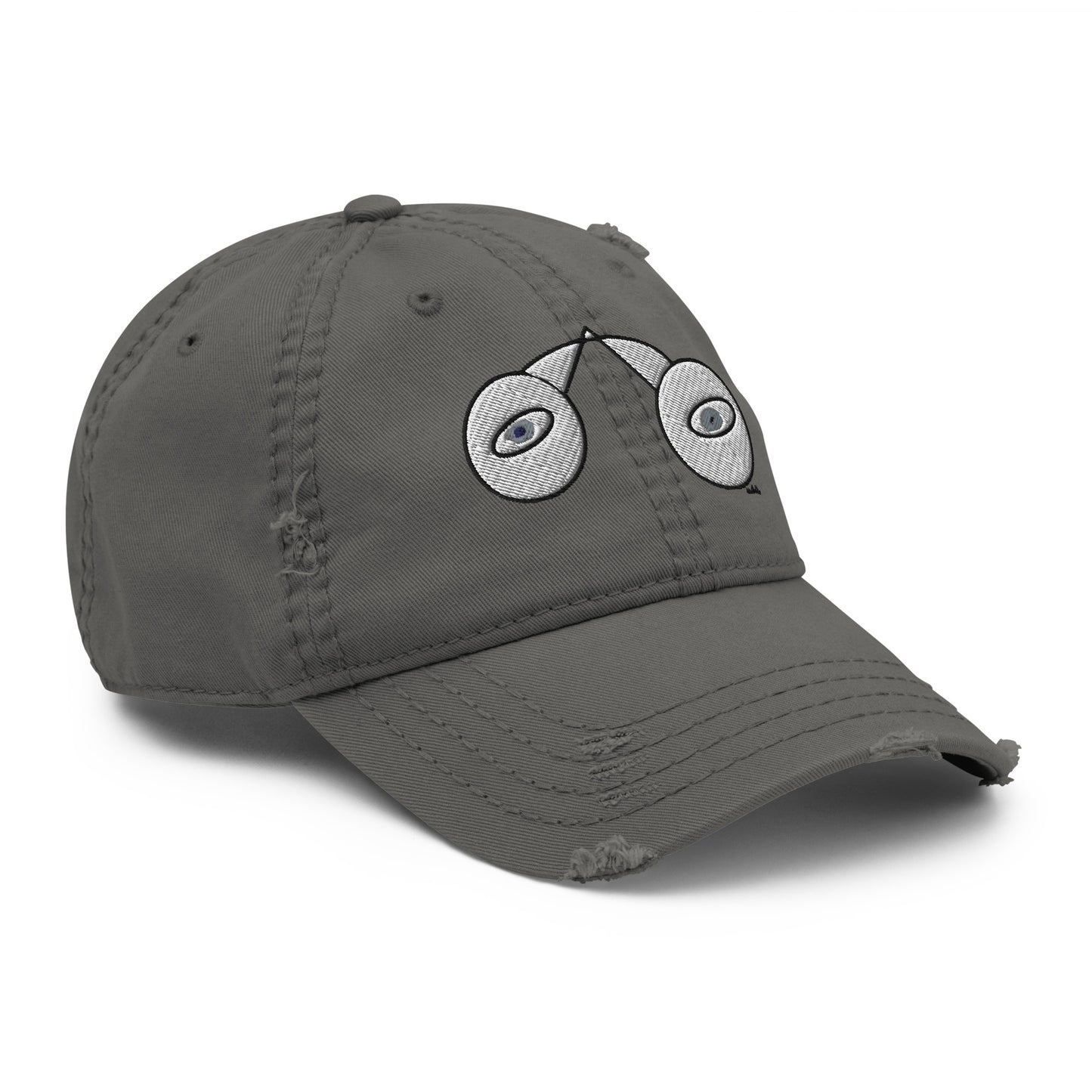 Look Kenneth Wilan Design Distressed Baseball Hat