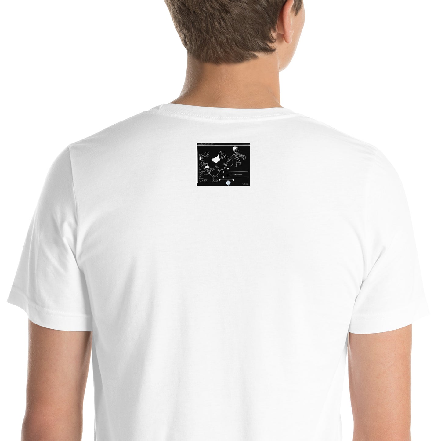 Face 6 Kenneth Wilan Design Unisex T-shirt
