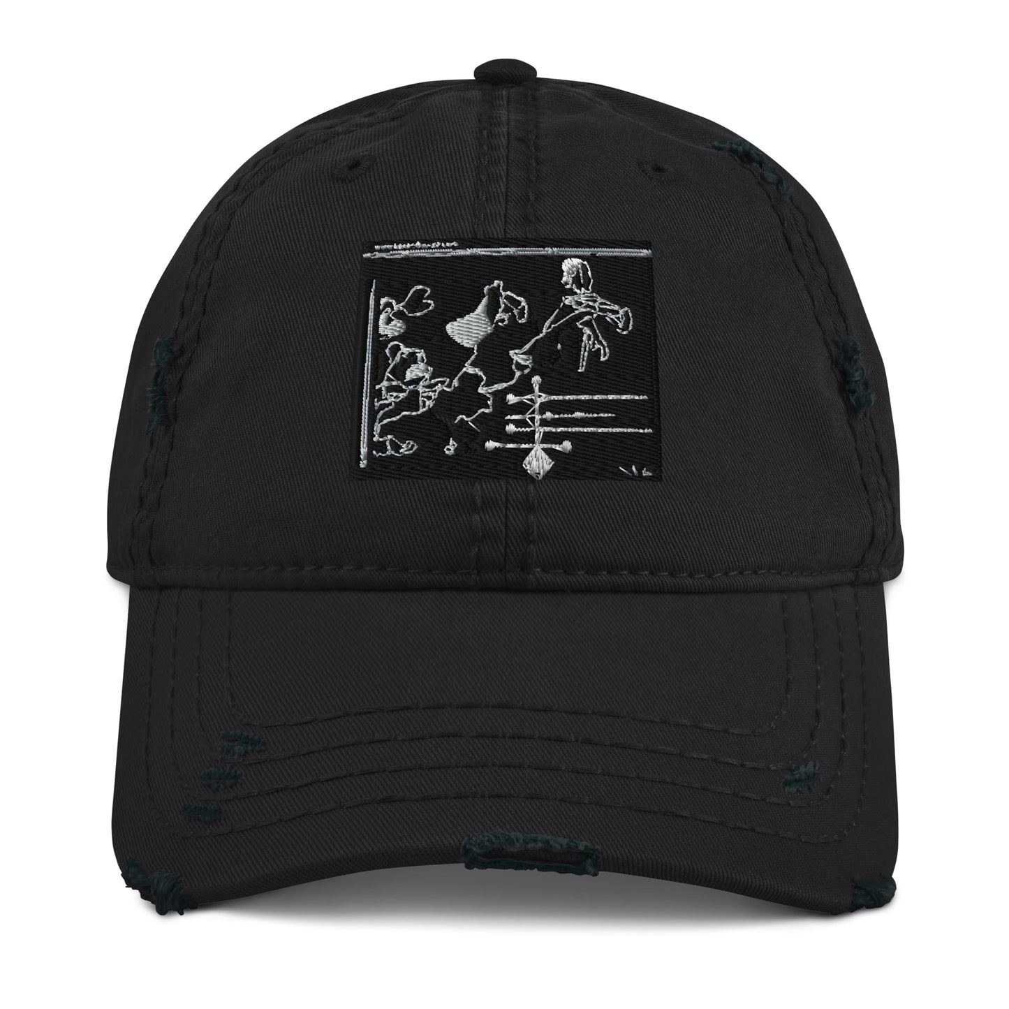 Kenneth Wilan Design Distressed Baseball Hat