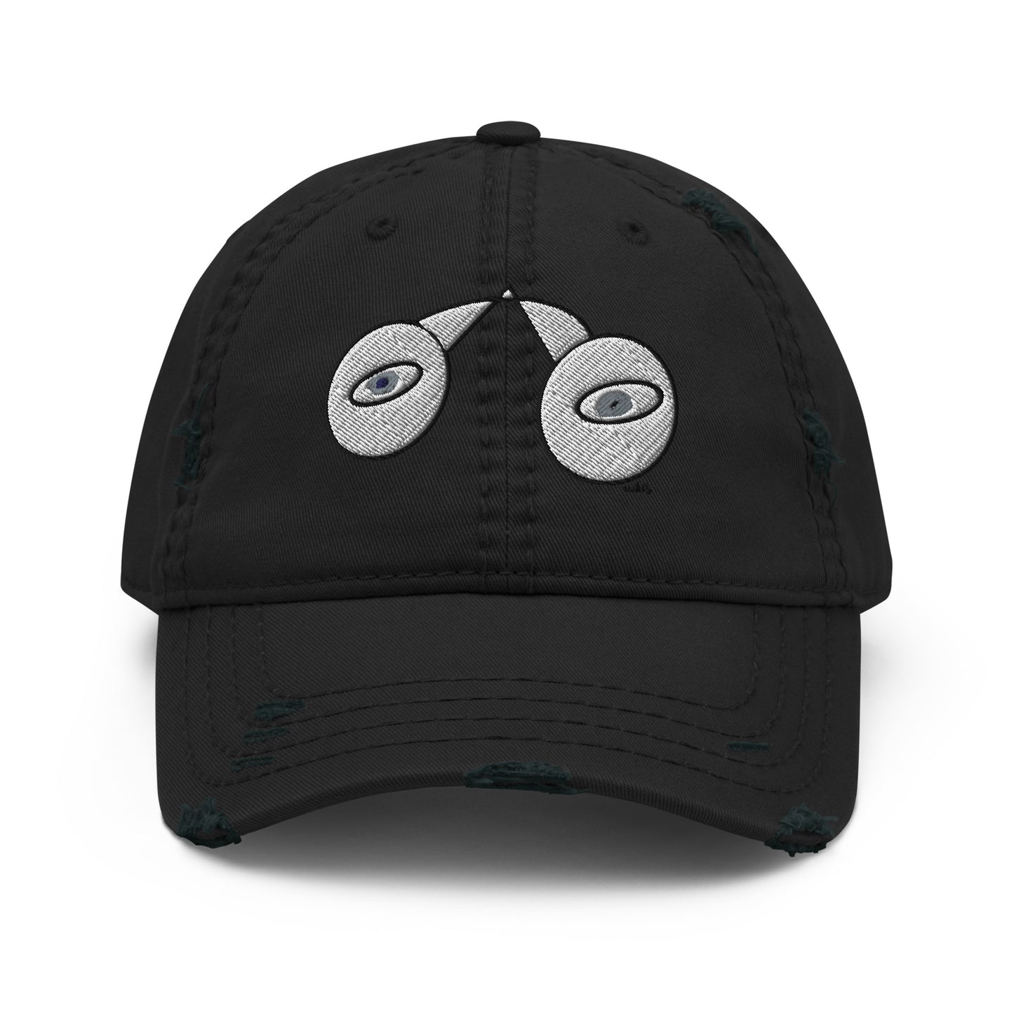 Look Kenneth Wilan Design Distressed Baseball Hat