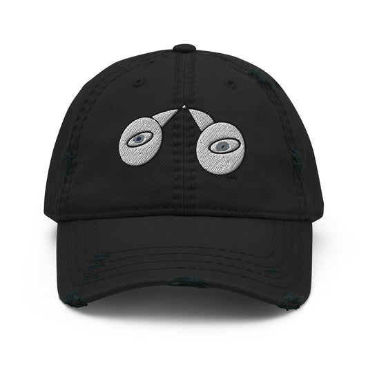 Look Kenneth Wilan Design Distressed Baseball Hat