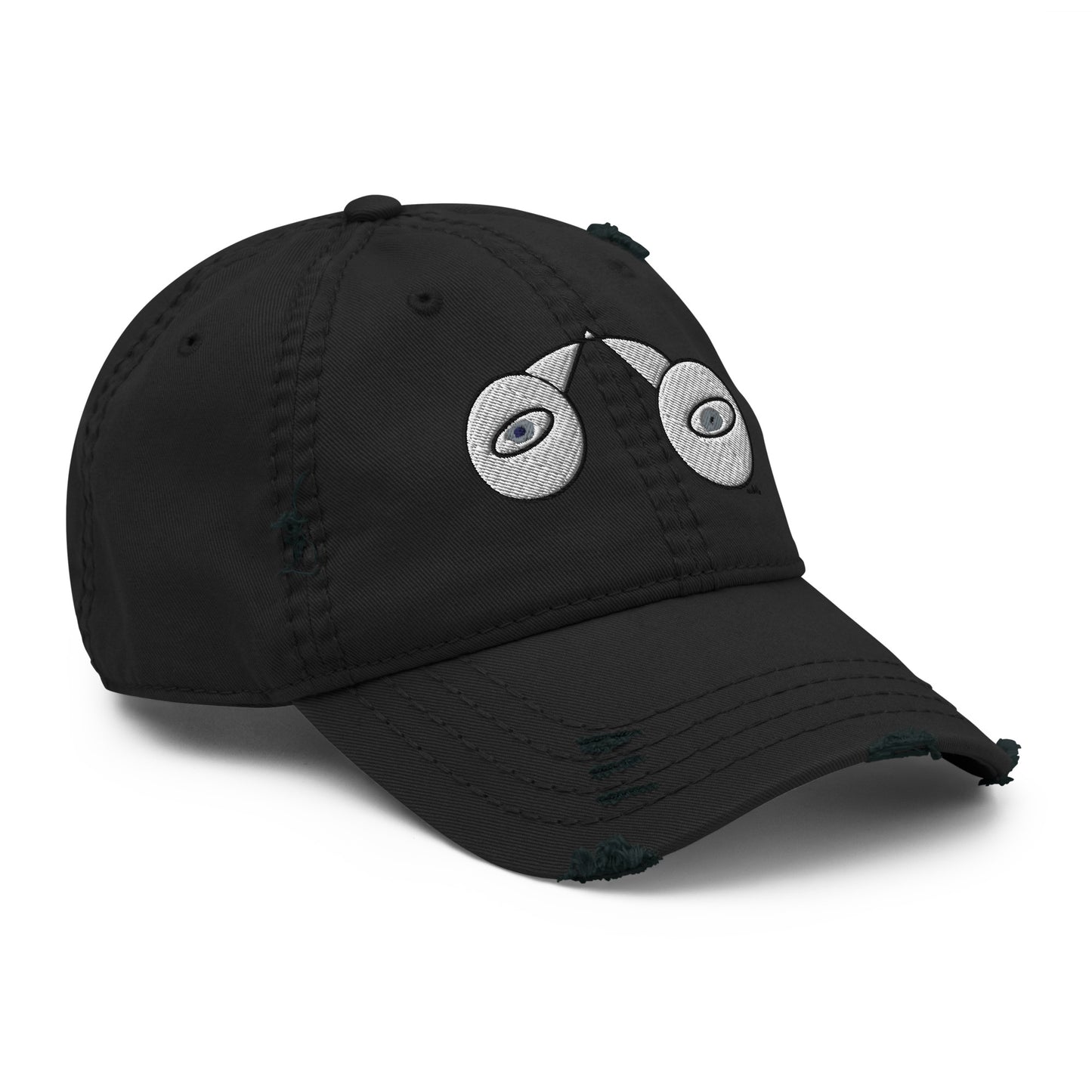 Look Kenneth Wilan Design Distressed Baseball Hat