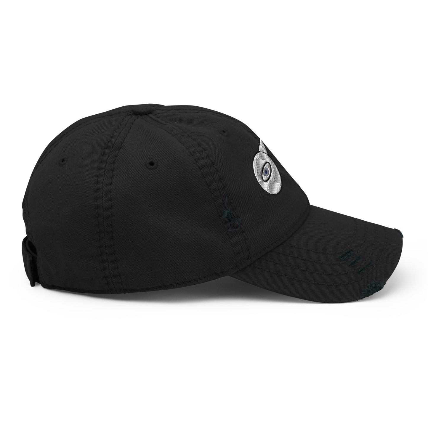 Look Kenneth Wilan Design Distressed Baseball Hat