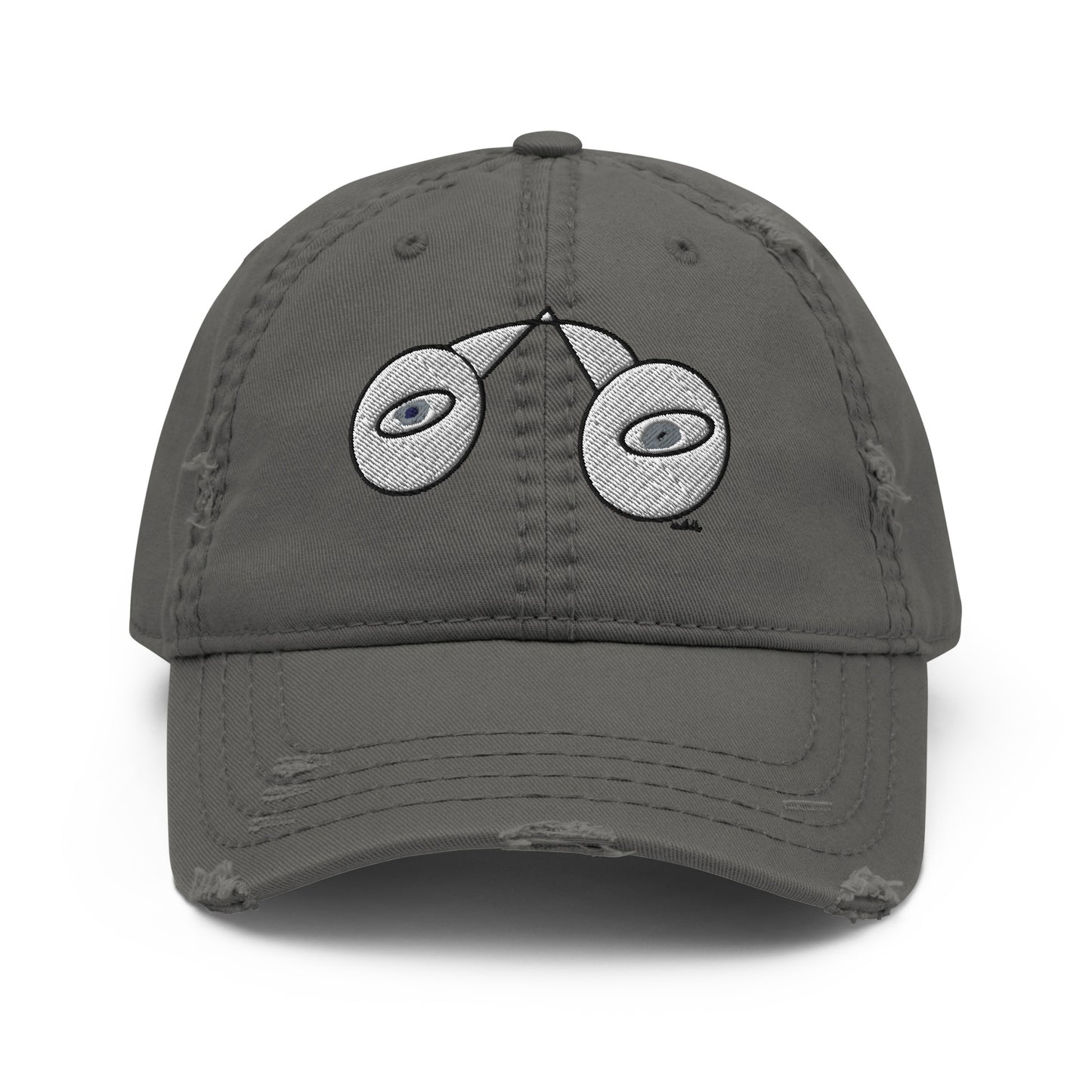 Look Kenneth Wilan Design Distressed Baseball Hat