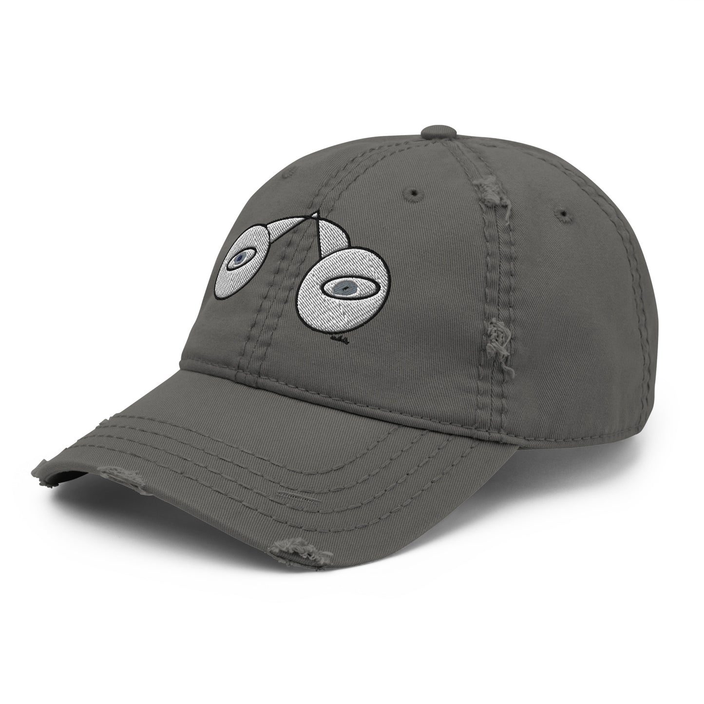 Look Kenneth Wilan Design Distressed Baseball Hat