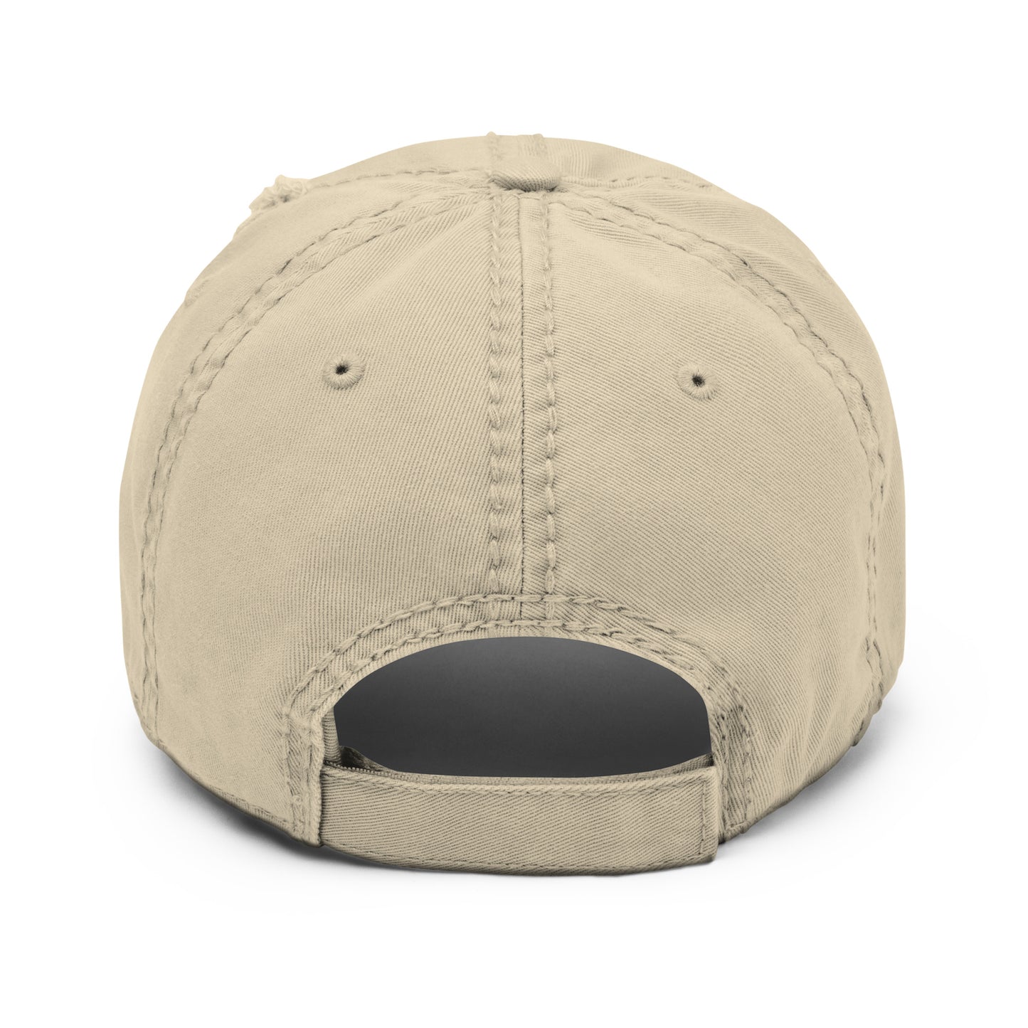 Look Kenneth Wilan Design Distressed Baseball Hat