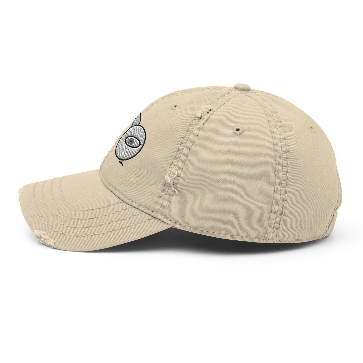 Look Kenneth Wilan Design Distressed Baseball Hat