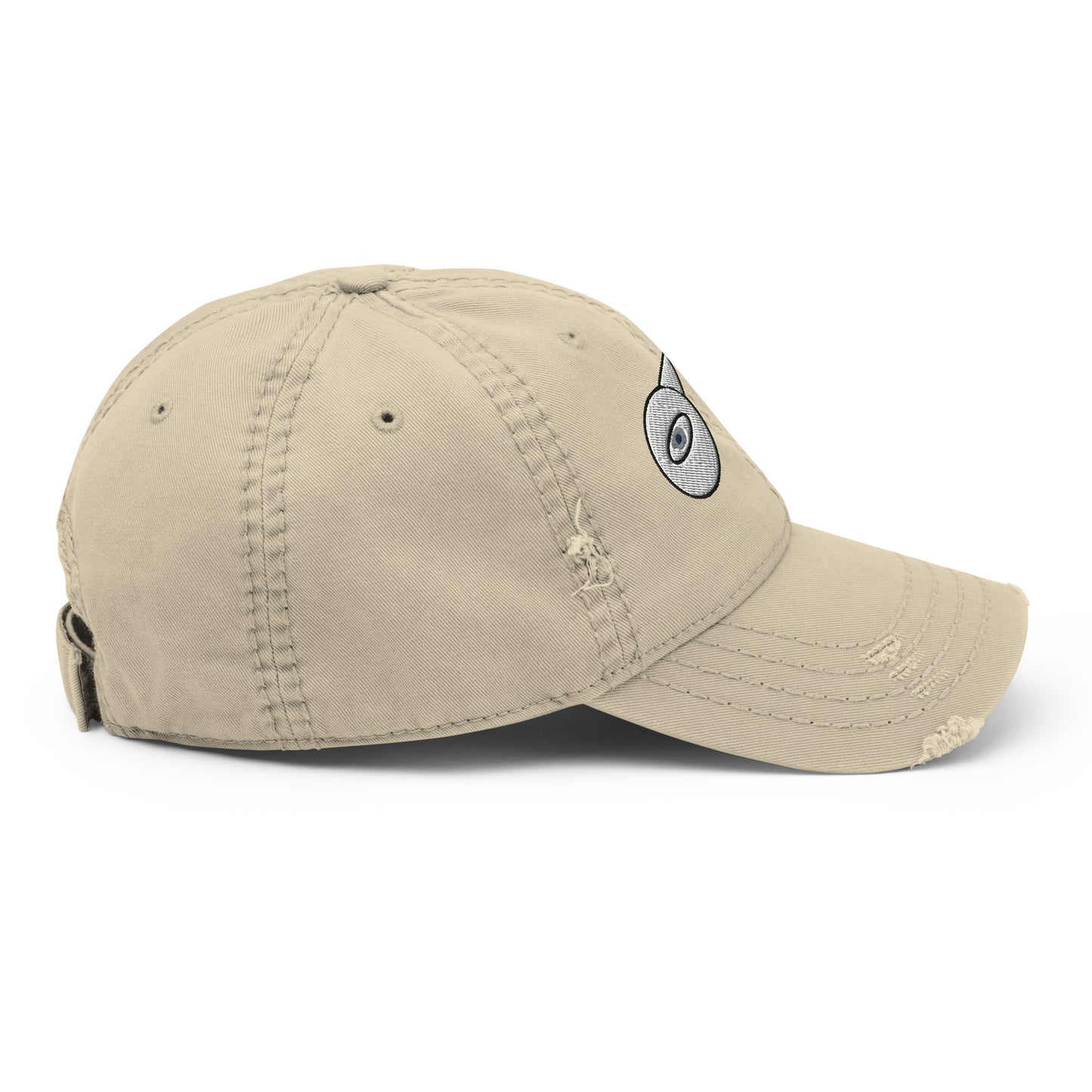 Look Kenneth Wilan Design Distressed Baseball Hat