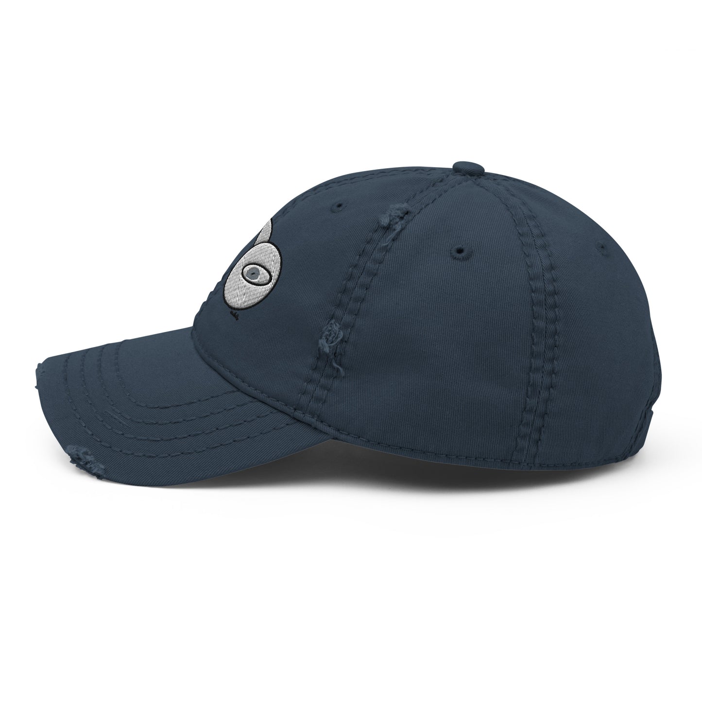 Look Kenneth Wilan Design Distressed Baseball Hat