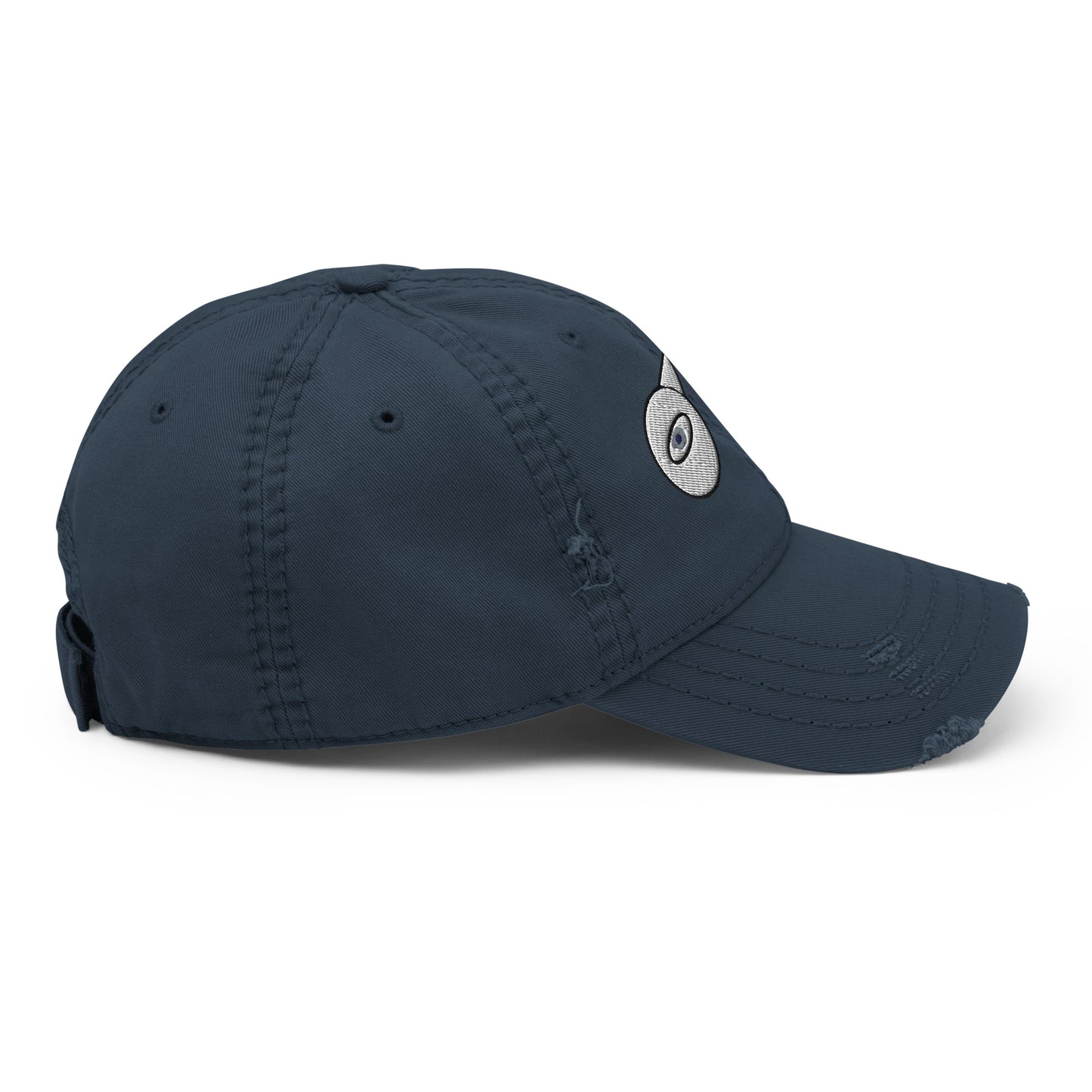 Look Kenneth Wilan Design Distressed Baseball Hat