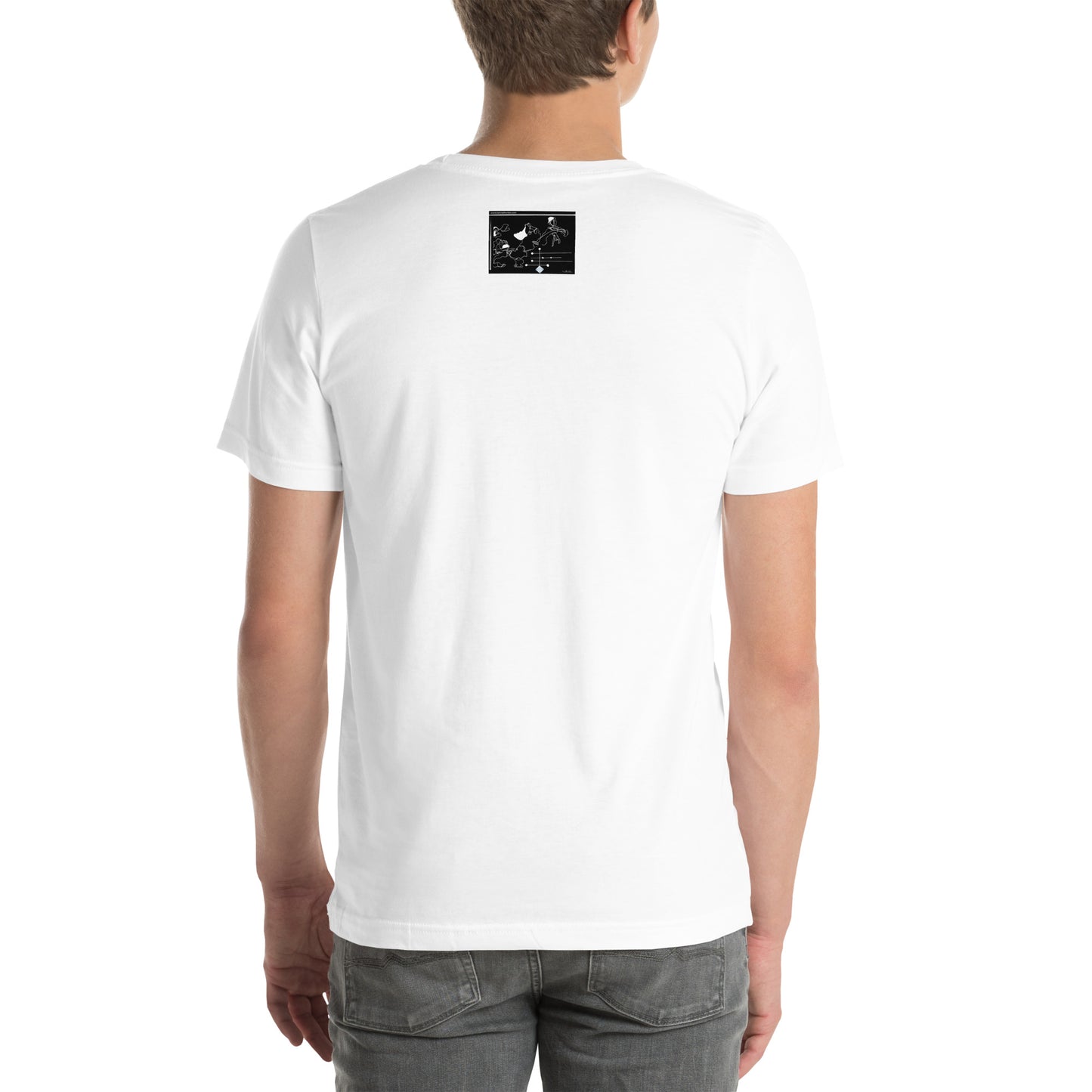 Face 6 Kenneth Wilan Design Unisex T-shirt