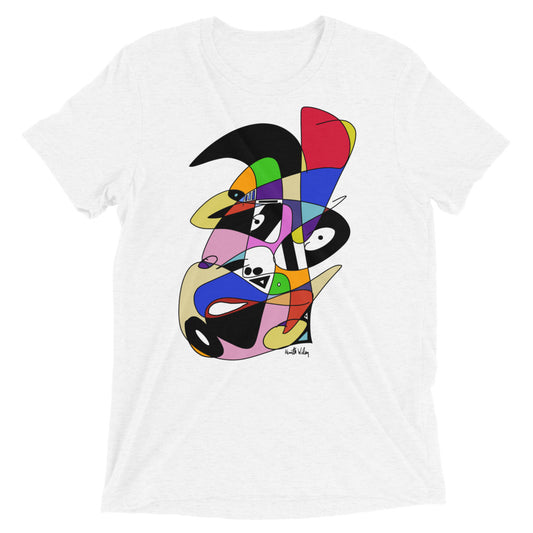 Face Colors 4 t-shirt Kenneth Wilan Design
