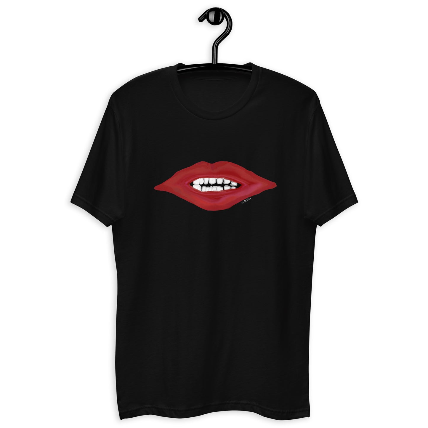 Lips T Shirt Kenneth Wilan Design