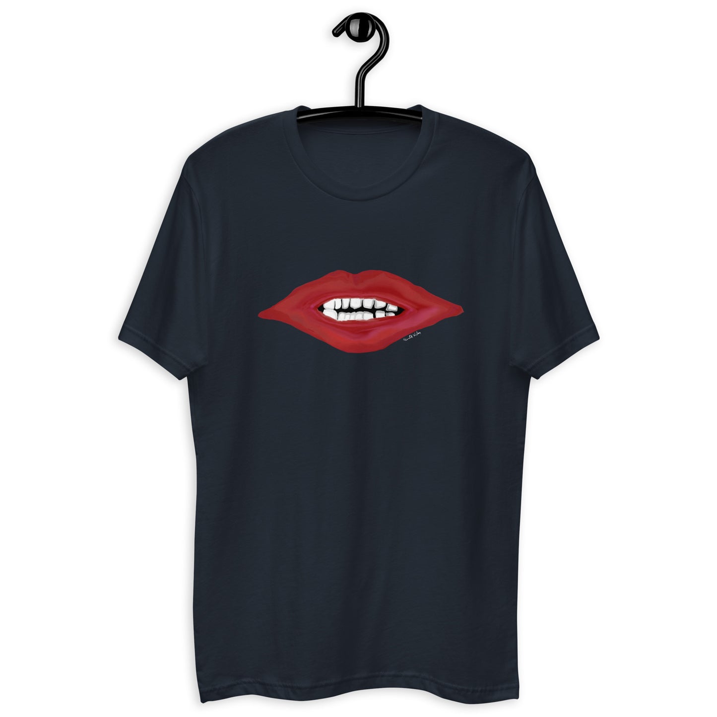 Lips T Shirt Kenneth Wilan Design