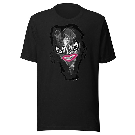 Creature Unisex T Shirt Pink Black White Kenneth Wilan Design