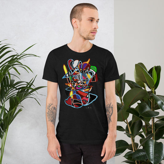 Warrior Creature Unisex T Shirt Multi Color Kenneth Wilan Design