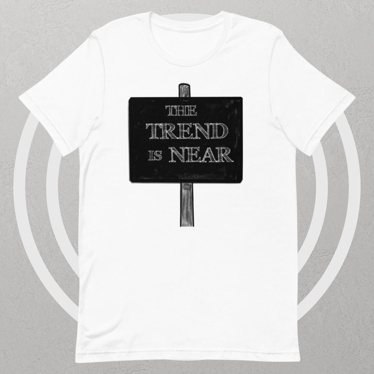 Trend Unisex T Shirt Black & White Kenneth Wilan Design